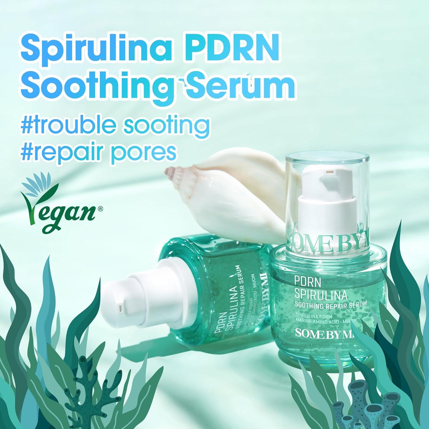 Set Cuidado Facial SOME BY MI PDRN Spirulina 4 Productos