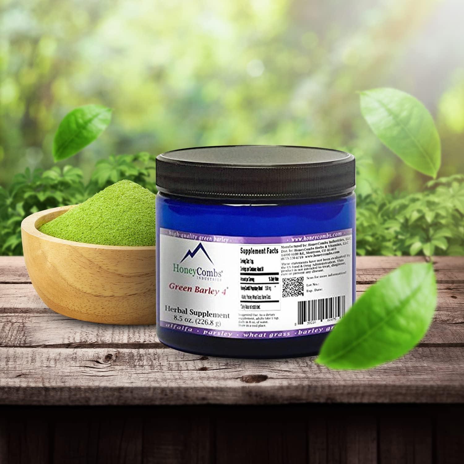 Cebada Verde 4 HoneyCombs - Suplemento en Polvo 240 g