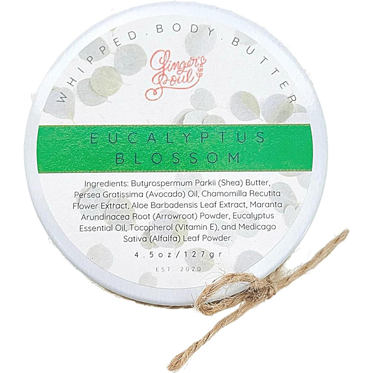 Manteca Corporal Batida Ginger's Soul Eucalipto Shea 127g