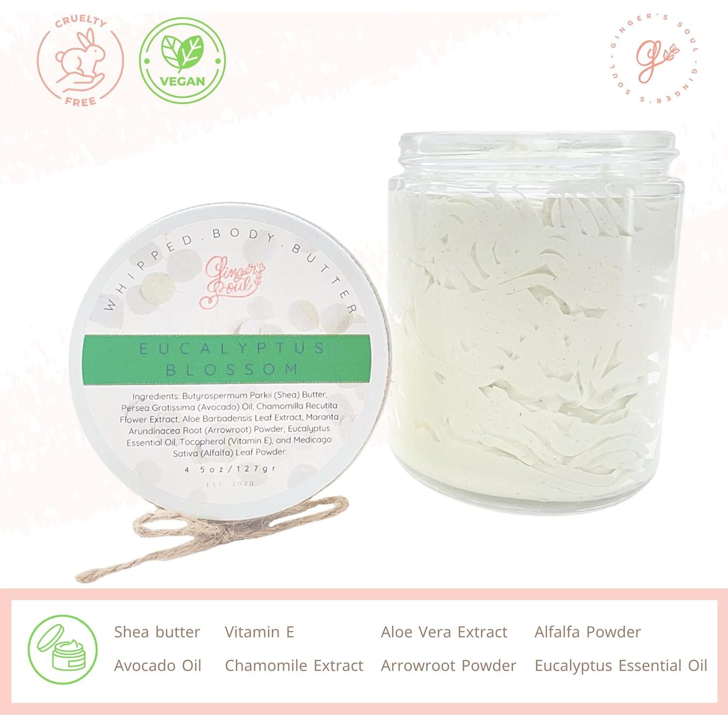 Manteca Corporal Batida Ginger's Soul Eucalipto Shea 127g