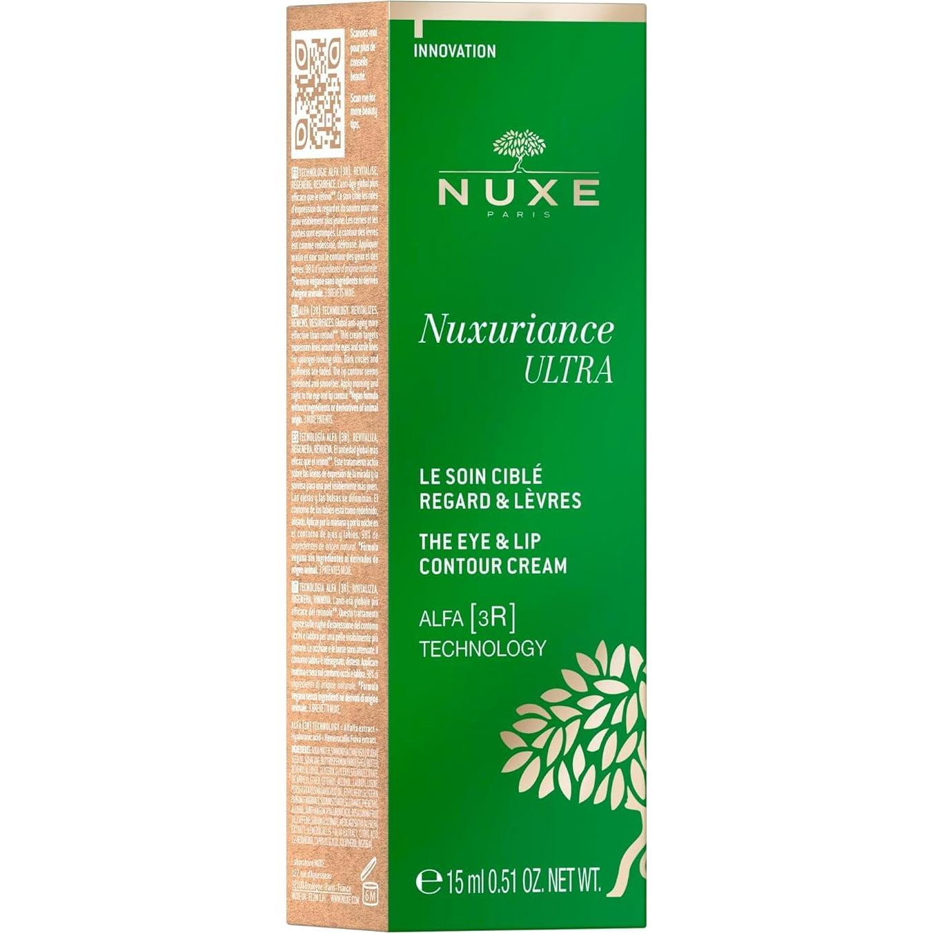 Crema Contorno de Ojos y Labios Nuxe Nuxuriance Ultra 15 ml