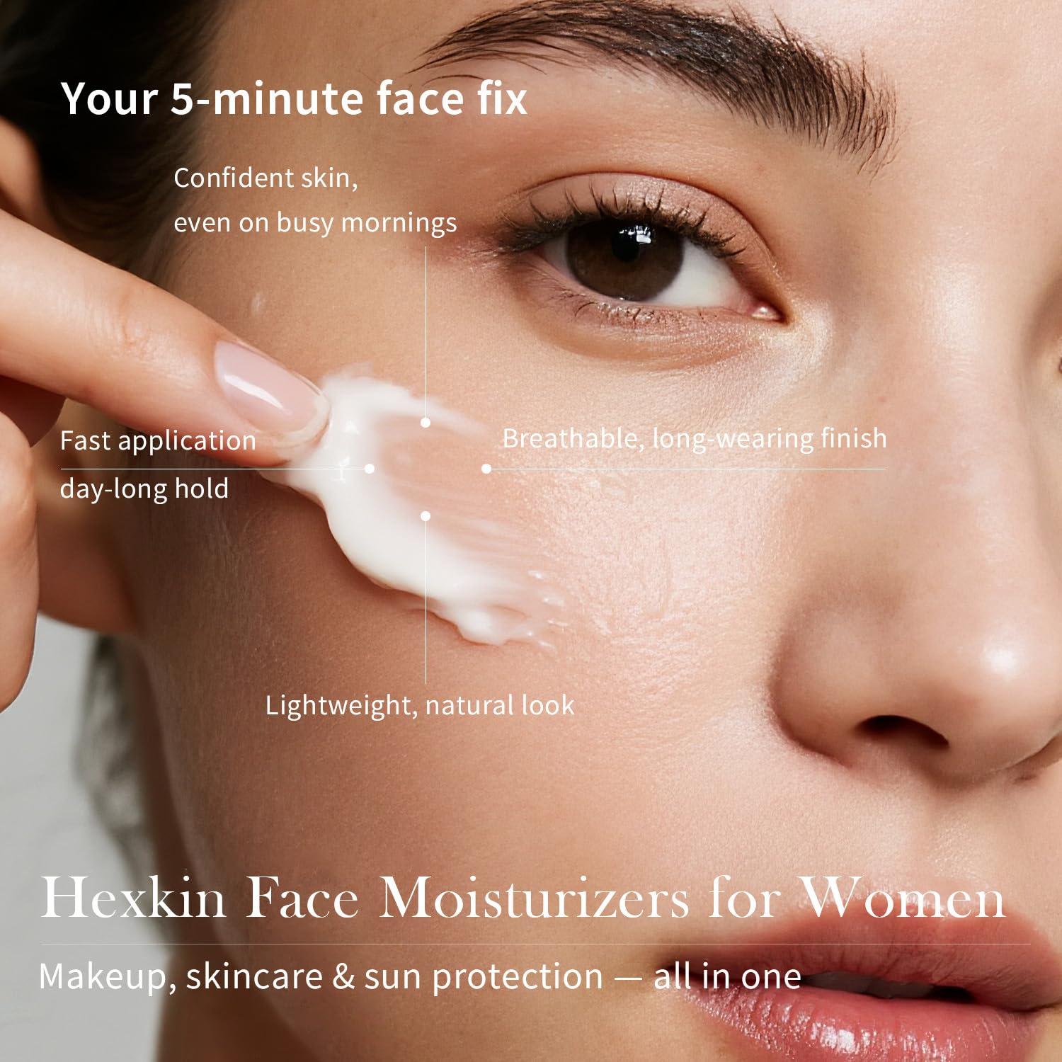 Crema Hidratante Facial Hexkin 40g - Cuidado Coreano Piel Radiante