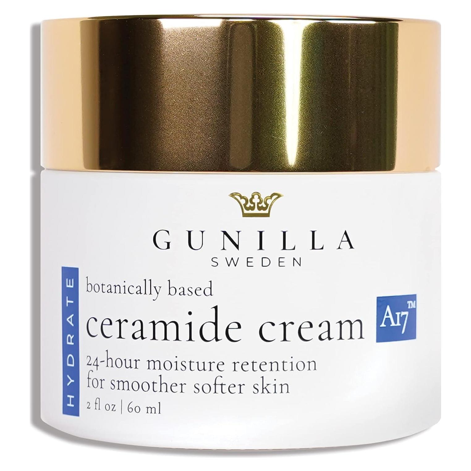 Crema de Ceramida GUNILLA 56.7 g Vegana y Sin Fragancia