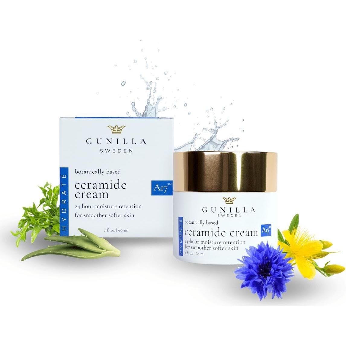 Crema de Ceramida GUNILLA 56.7 g Vegana y Sin Fragancia