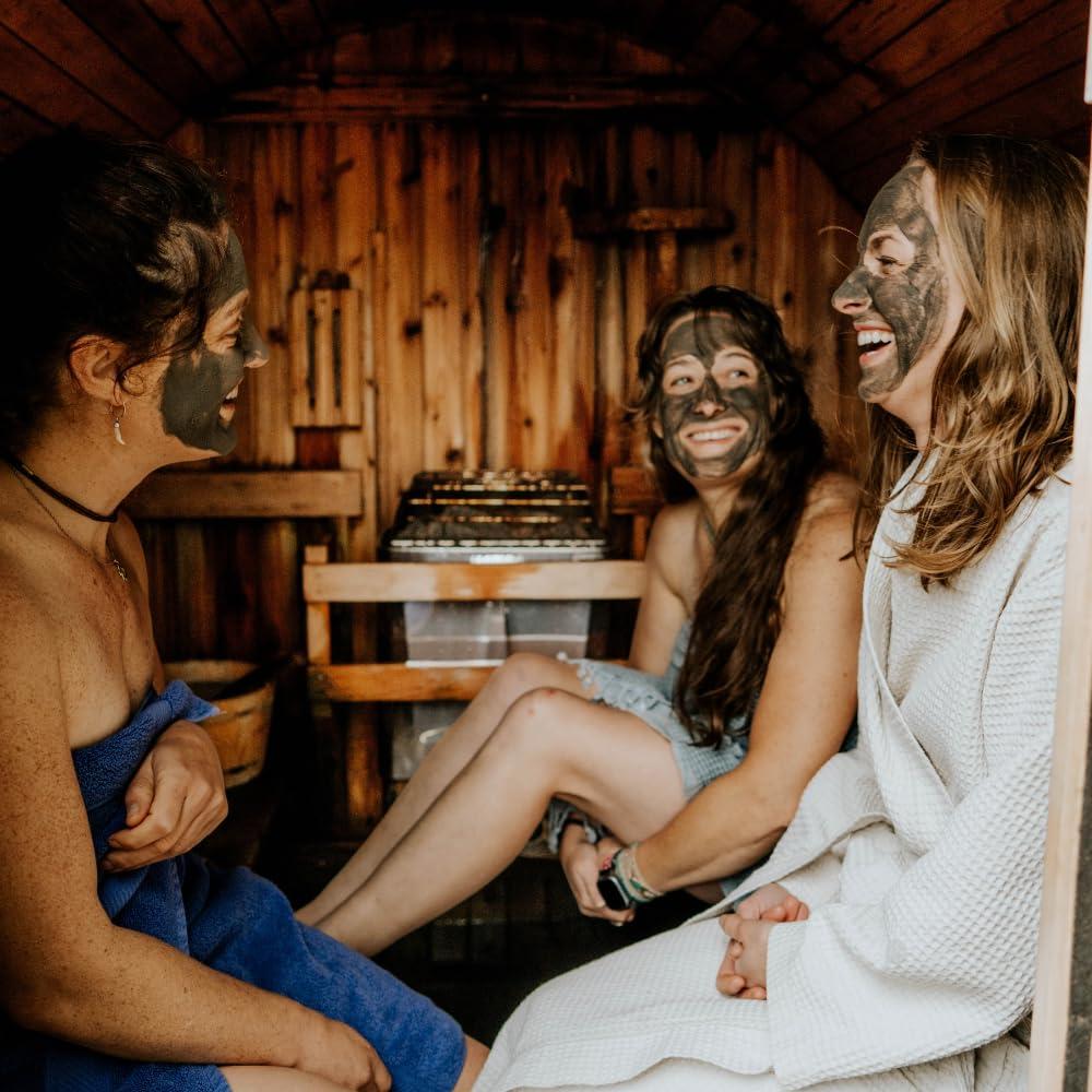 Alaska Glacial Purifying Mineral Mud Mask with Glacial Clay & Botanicals – Gently Detoxifies, Hydrates & Smooths – Anti-Aging Facial for Sensitive Skin – Unscented, 3.5oz