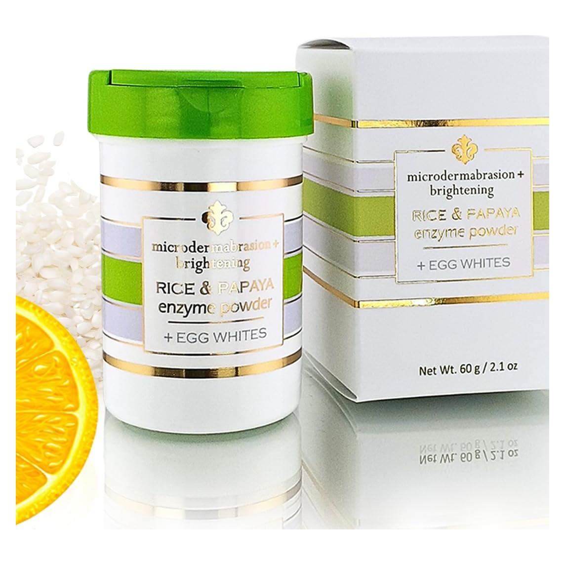 Exfoliante Facial Natural Fleur De Lis 59.4 g - Enzima de Arroz y Papaya