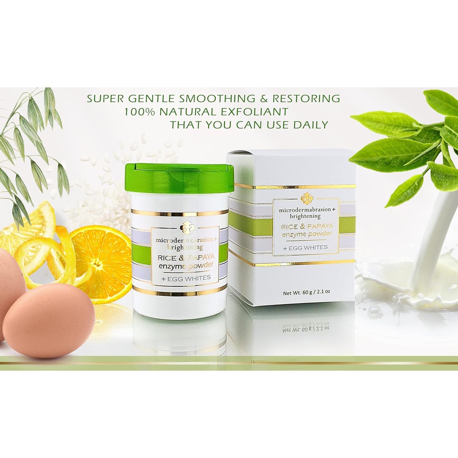 Exfoliante Facial Natural Fleur De Lis 59.4 g - Enzima de Arroz y Papaya