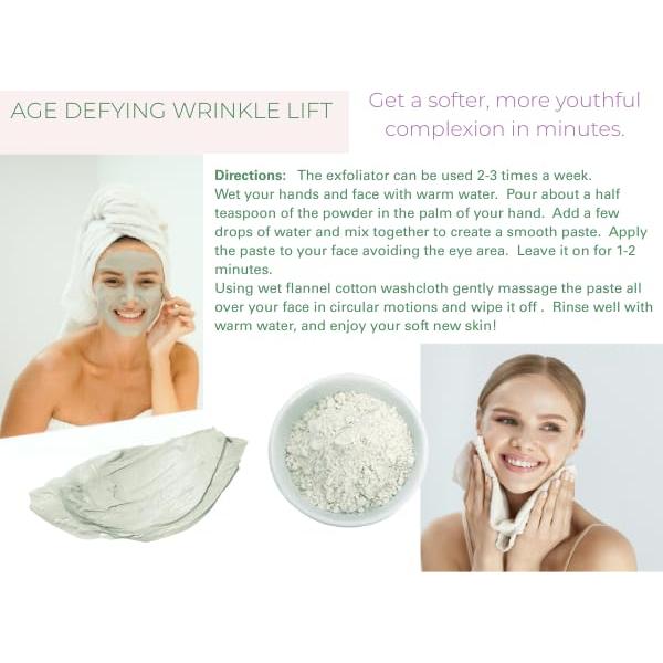 Exfoliante Facial Natural Fleur De Lis 59.4 g - Enzima de Arroz y Papaya