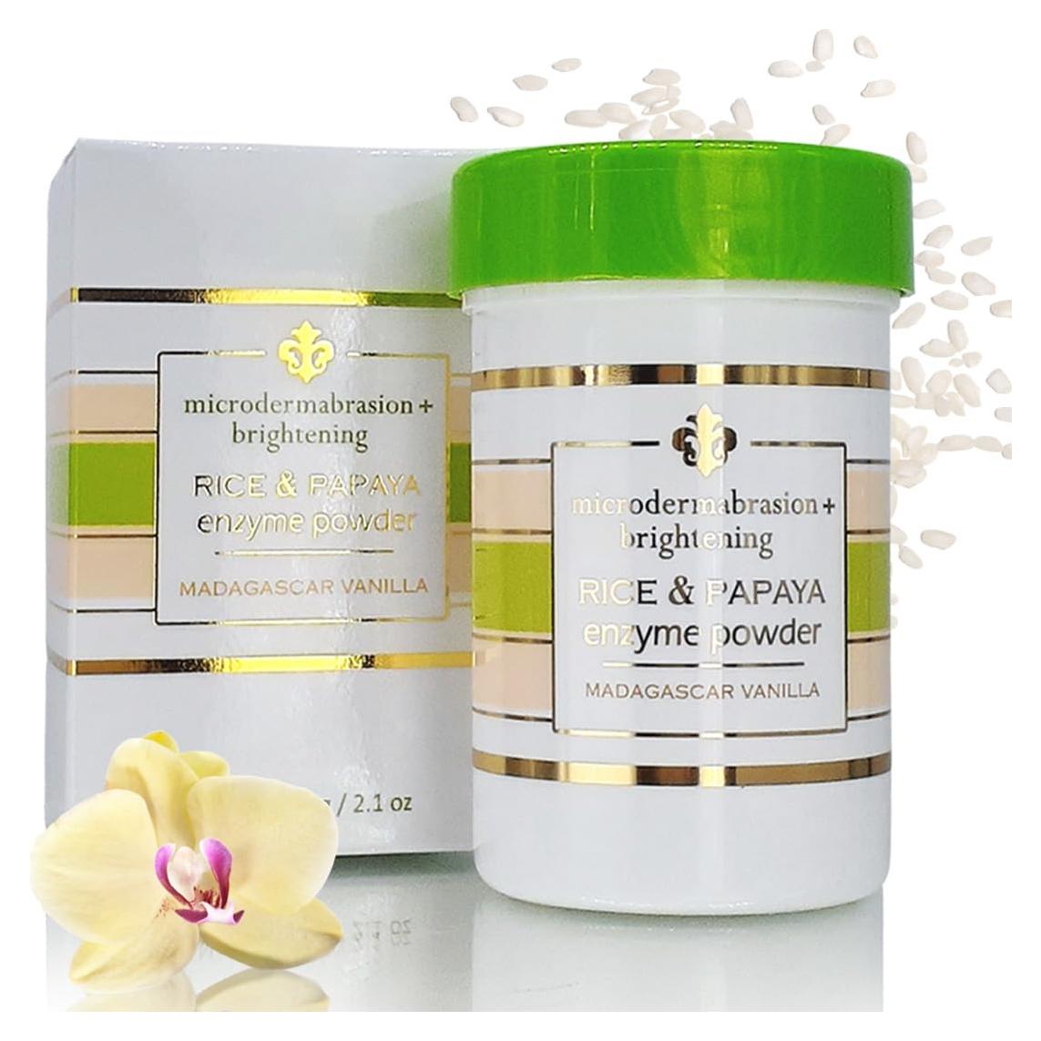 Exfoliante Natural Fleur De Lis - Polvo de Enzima de Arroz y Papaya 59.53g