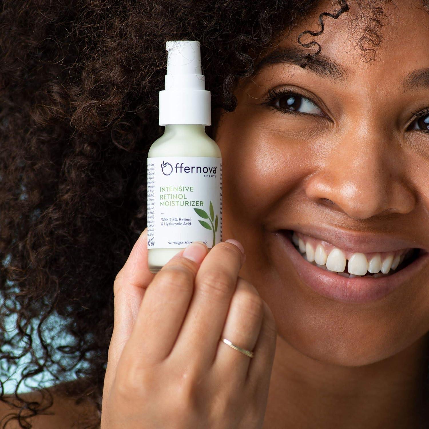 Crema Humectante Nocturna Offernova 2.5% Retinol & Ácido Hialurónico