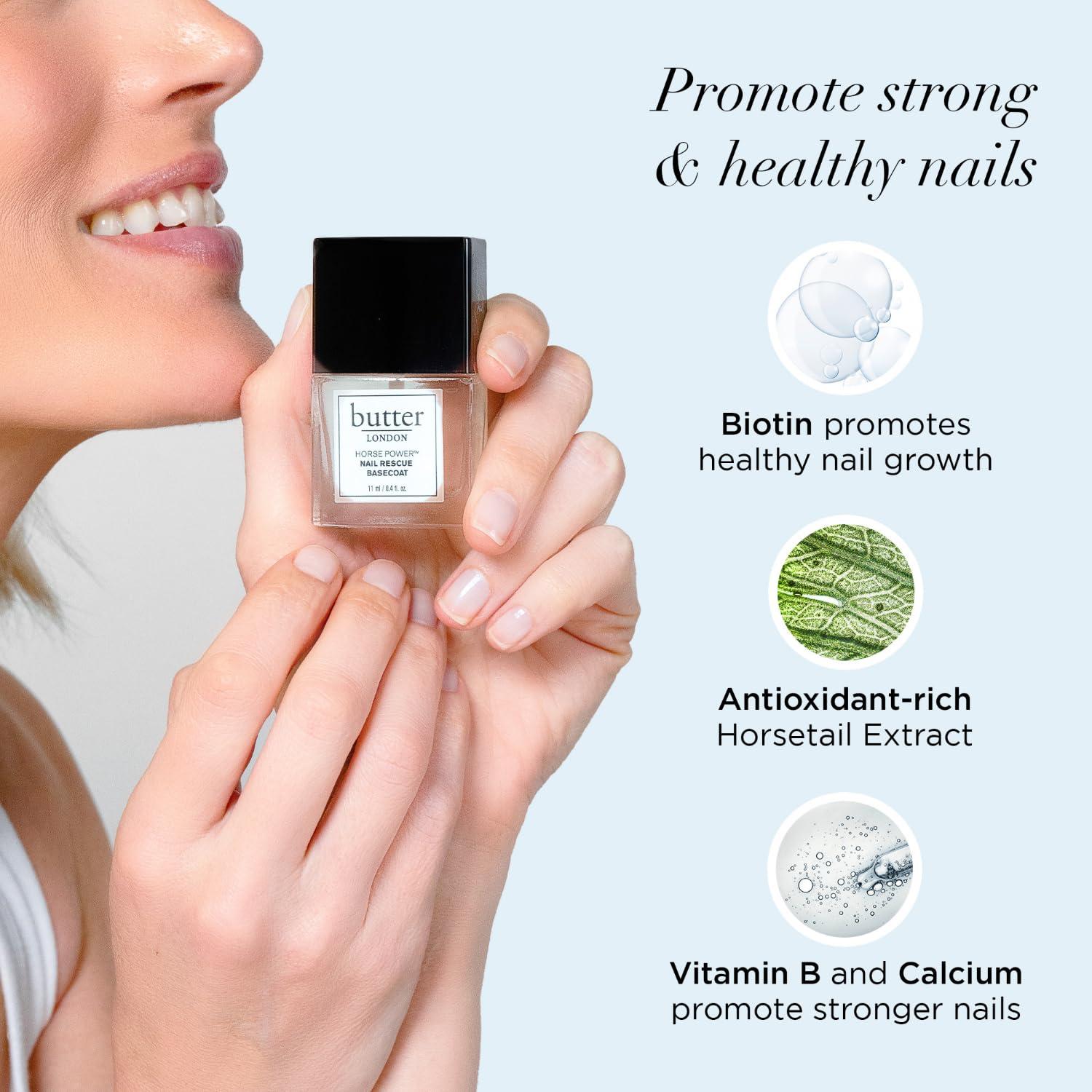 Base Coat Esmalte de Uñas butter LONDON Horse Power 11.34 ml