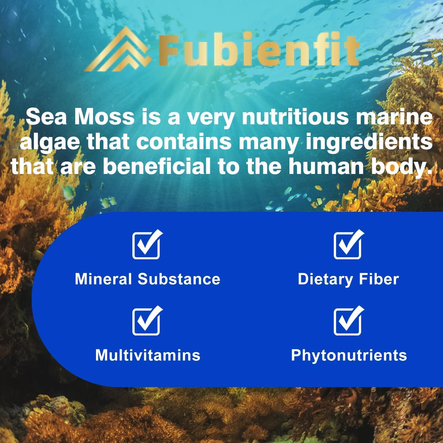 Cápsulas de Musgo Marino Fubienfit - 60 Unidades - Superalimento