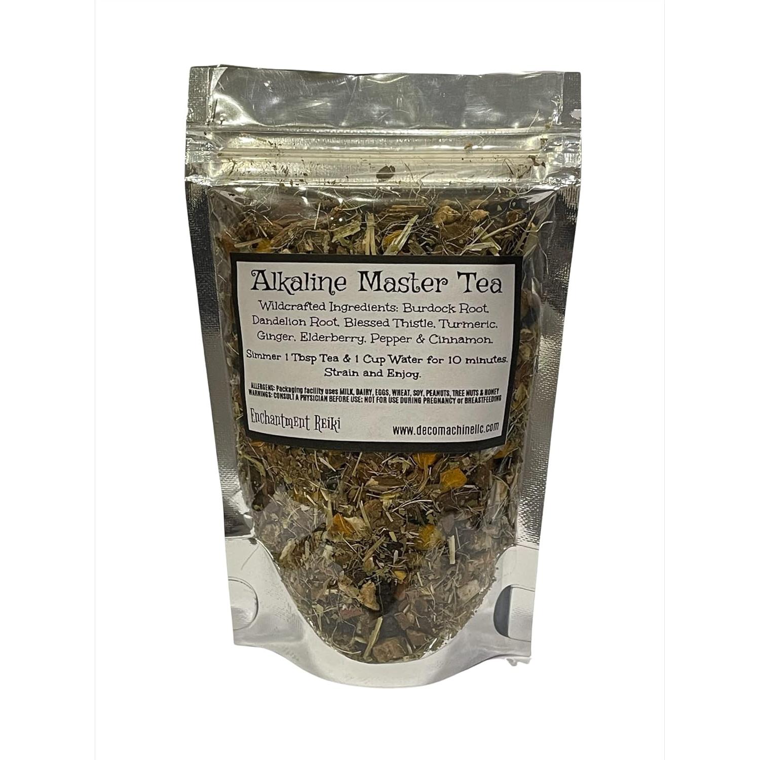 Té Alcalino Maestro Cargado de Reiki 65g - Hierbas Secas