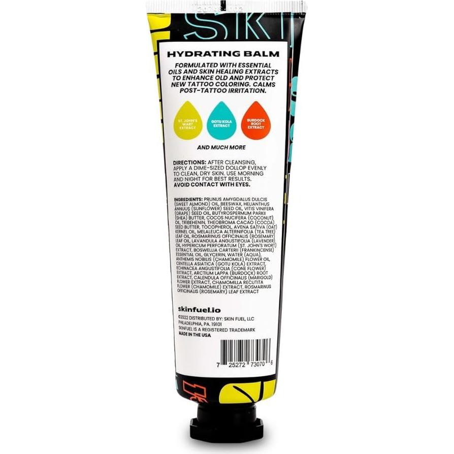 Crema Cuidado Tatuajes Skin Fuel 2x3.3oz Manteca Karité