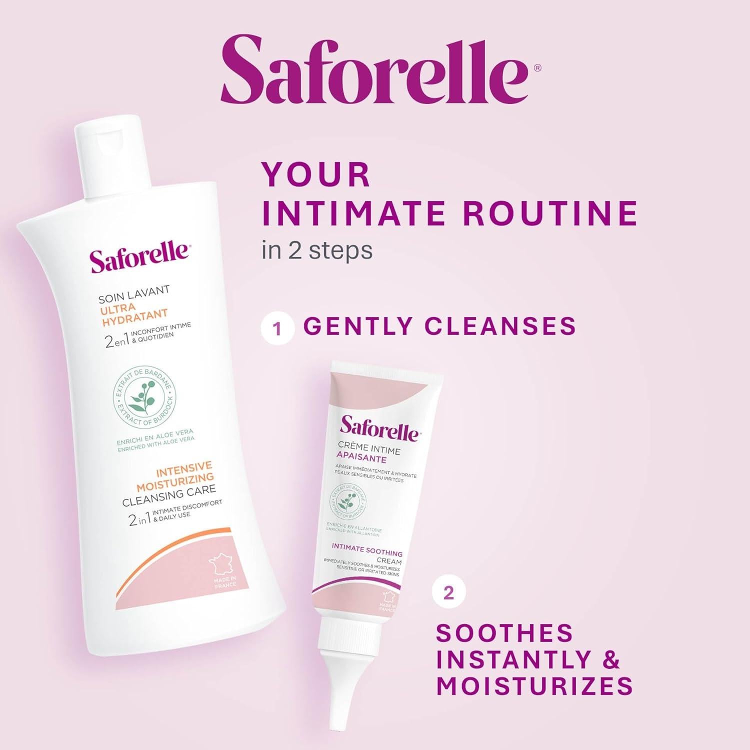 Crema Íntima Calmante Saforelle 40 ml - Alivio Irritación