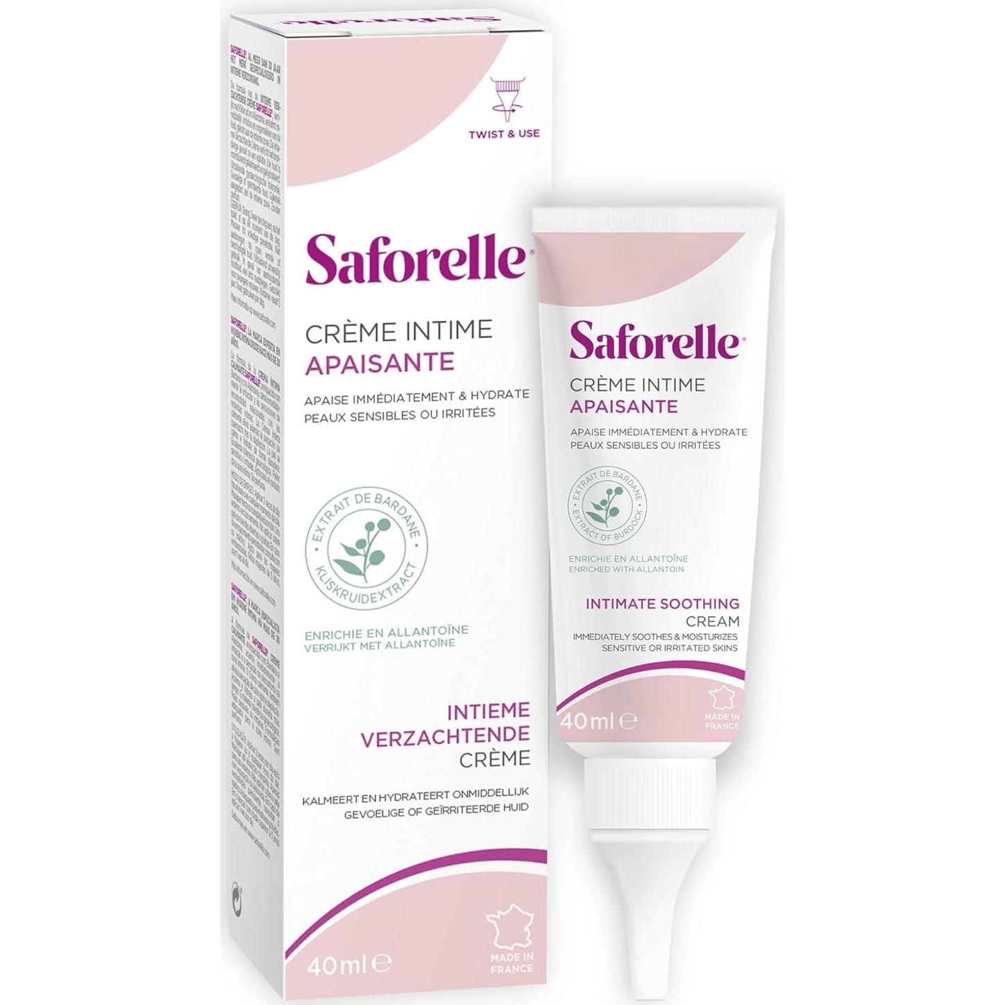 Crema Íntima Calmante Saforelle 40 ml - Alivio Irritación