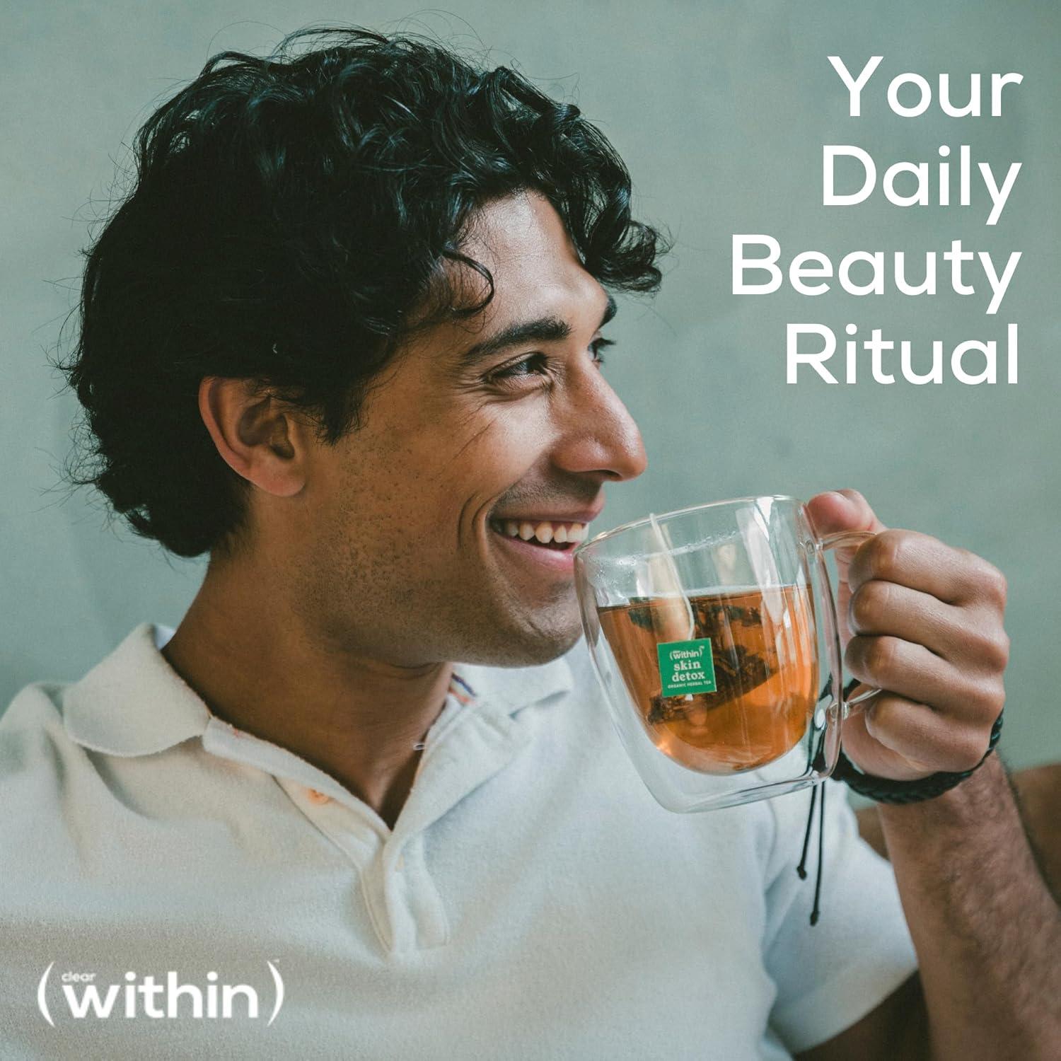 Té Detoxificante Clear Within - 6 Ingredientes Naturales 72g