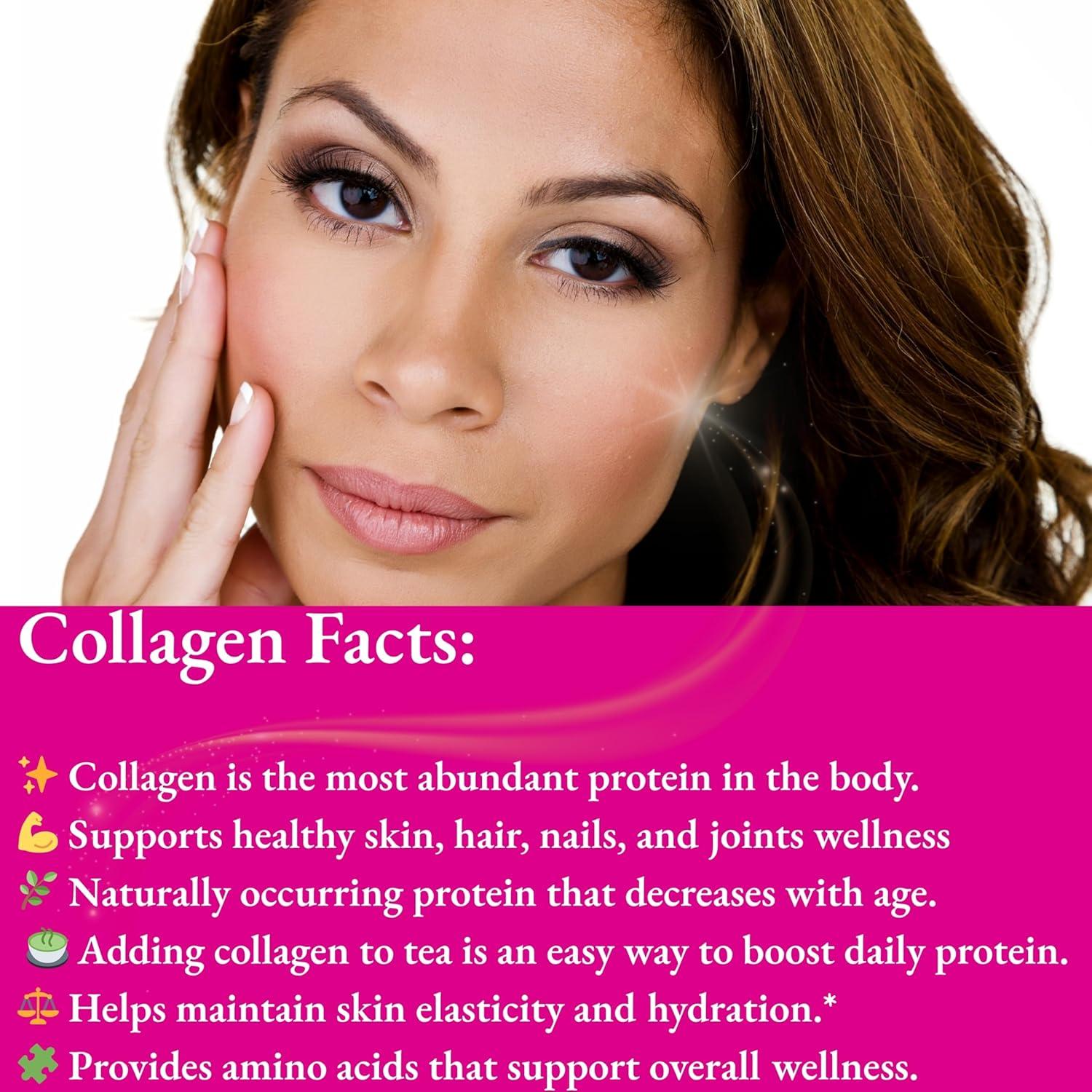 Té de hierbas Steep Street Hibiscus con colágeno 85g