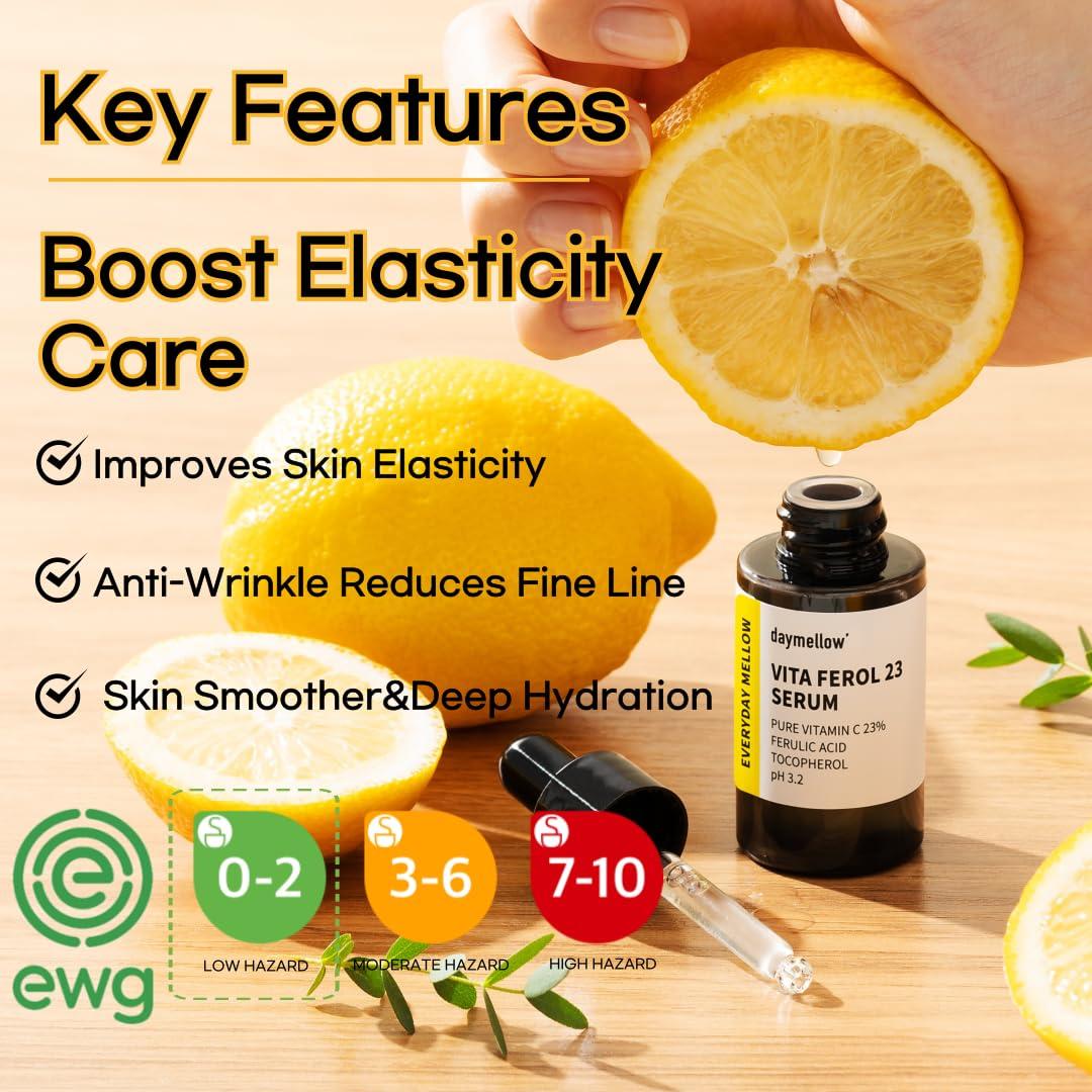 Suero Facial Daymellow Vita Ferol 23% Vitamina C 20ml
