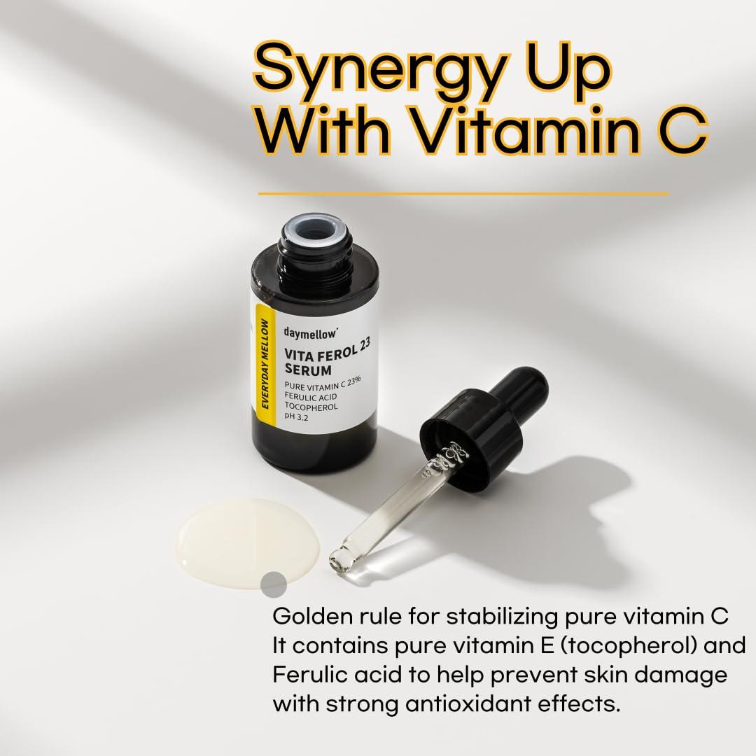 Suero Facial Daymellow Vita Ferol 23% Vitamina C 20ml