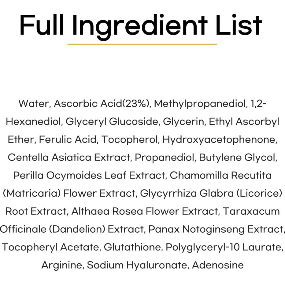 Suero Facial Daymellow Vita Ferol 23% Vitamina C 20ml