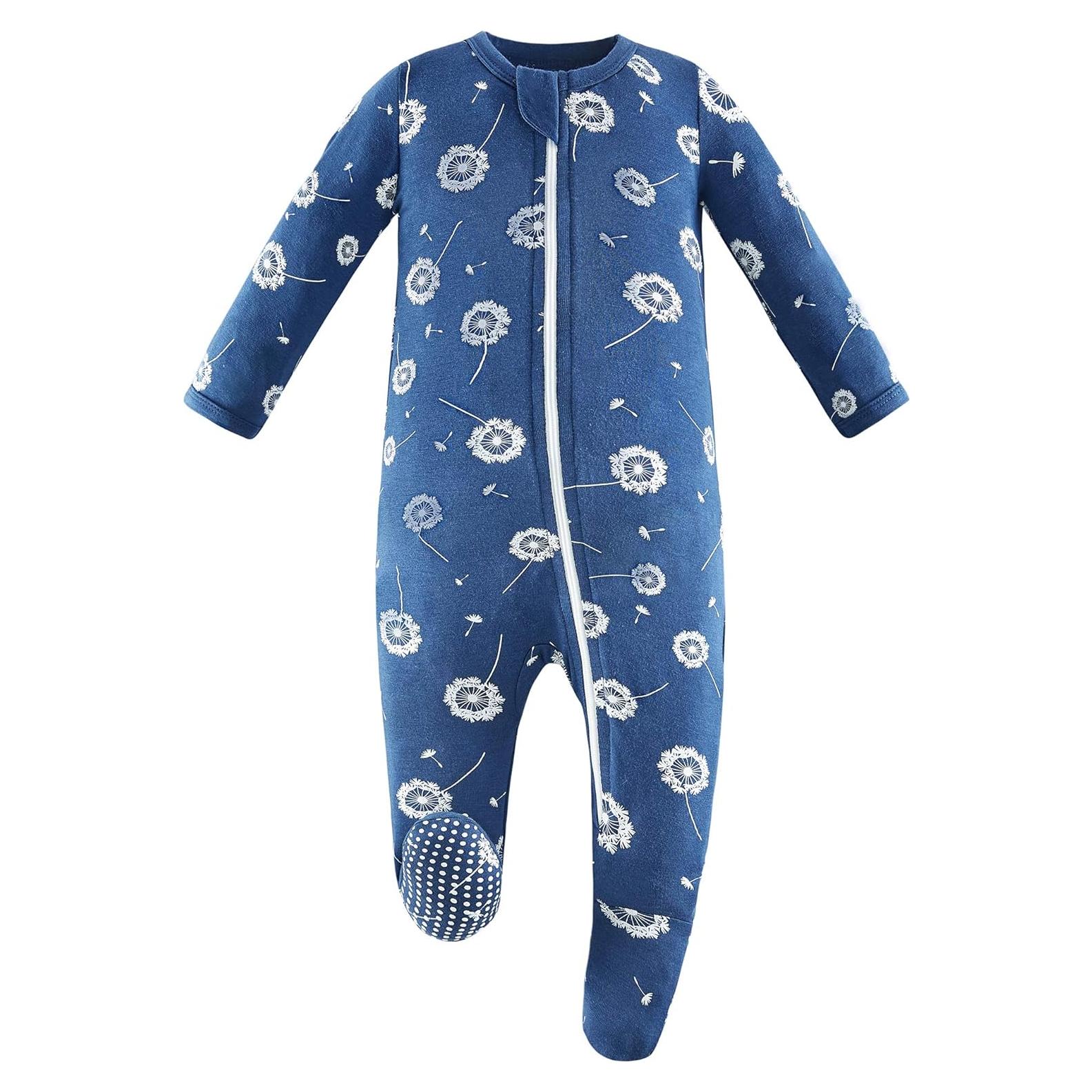 Pijama de Sueño Owlivia de Bambú con Cremallera para Bebé 0-3 Meses