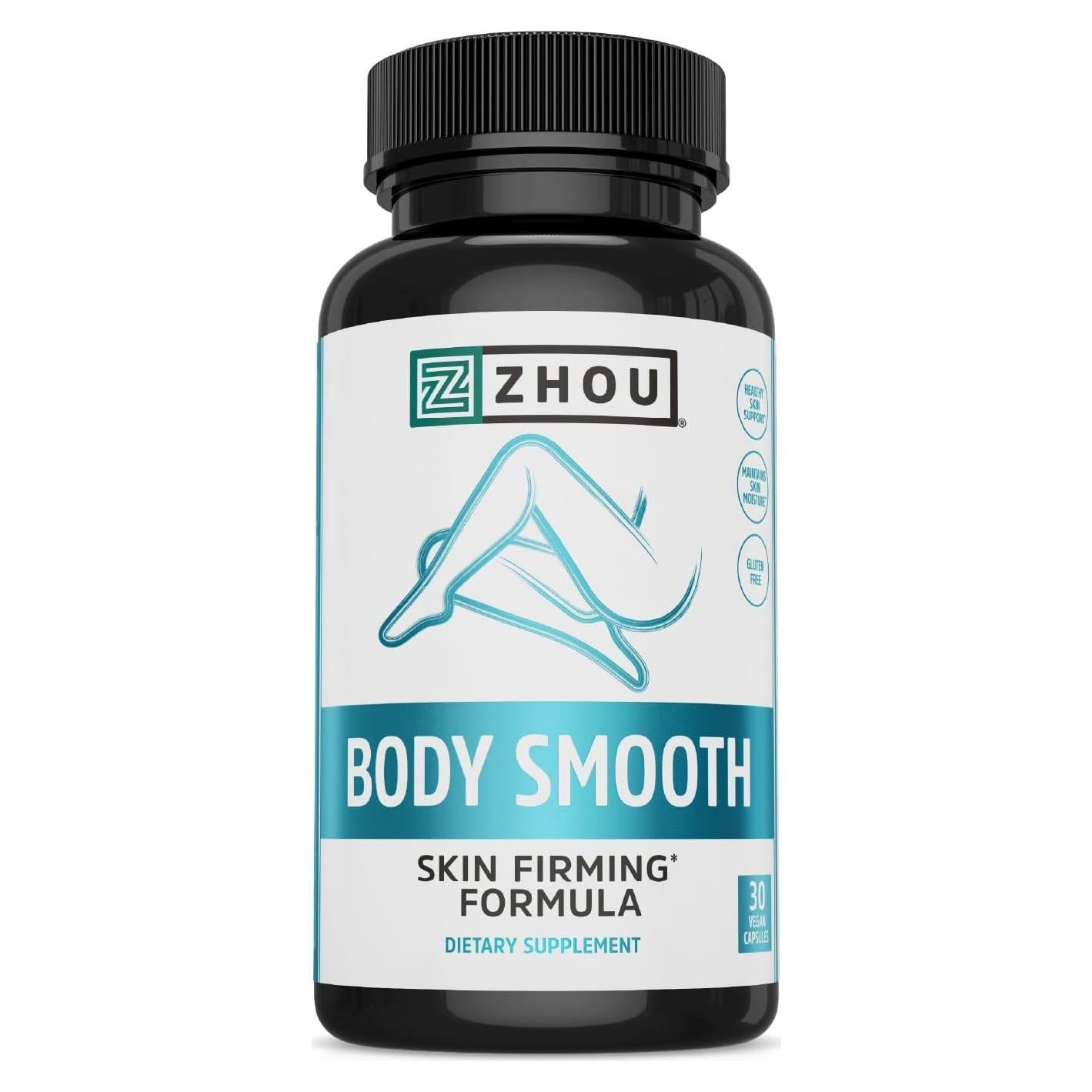 Zhou Body Smooth - Suplemento Anticelulitis 30 Cápsulas