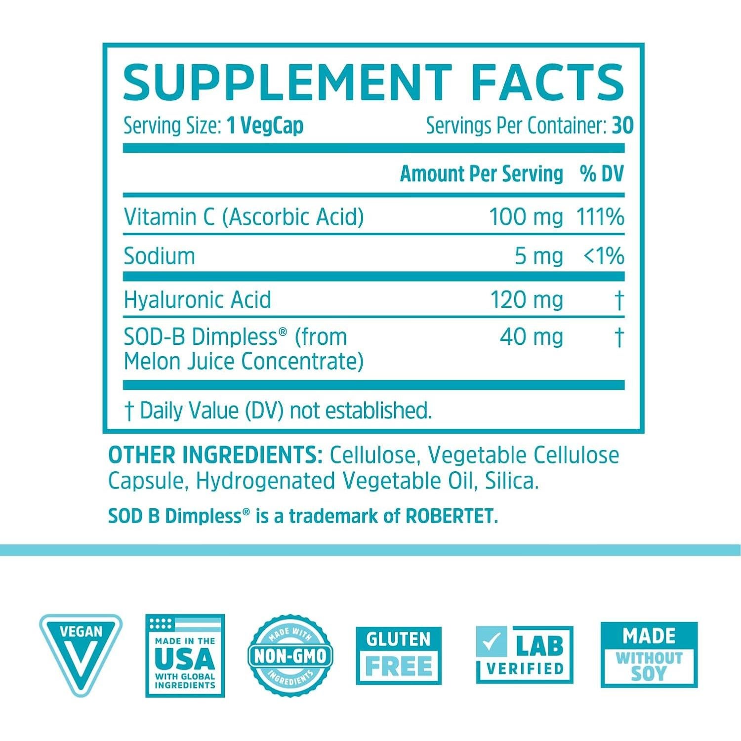 Zhou Body Smooth - Suplemento Anticelulitis 30 Cápsulas