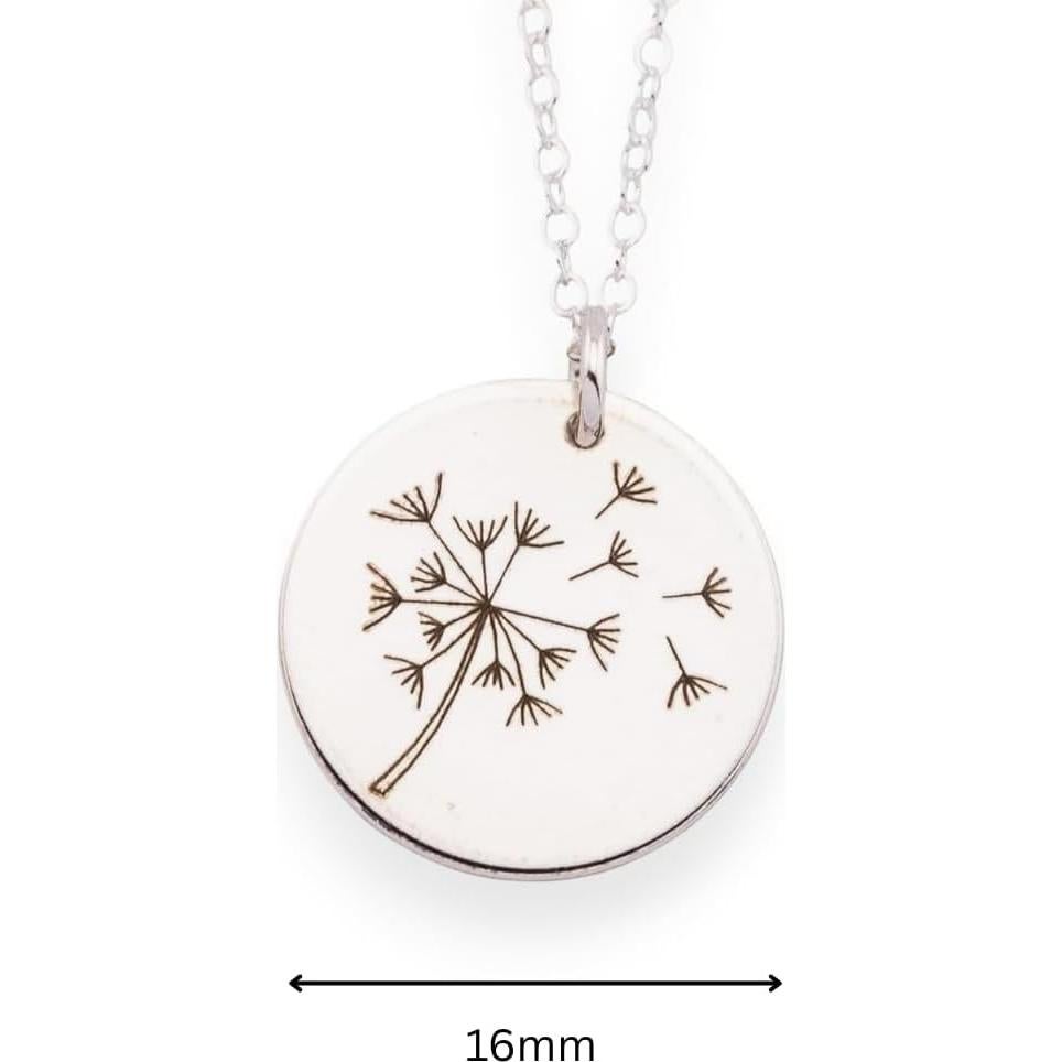 Collar Diente de León HotMixCold en Plata 925 u Oro 14K