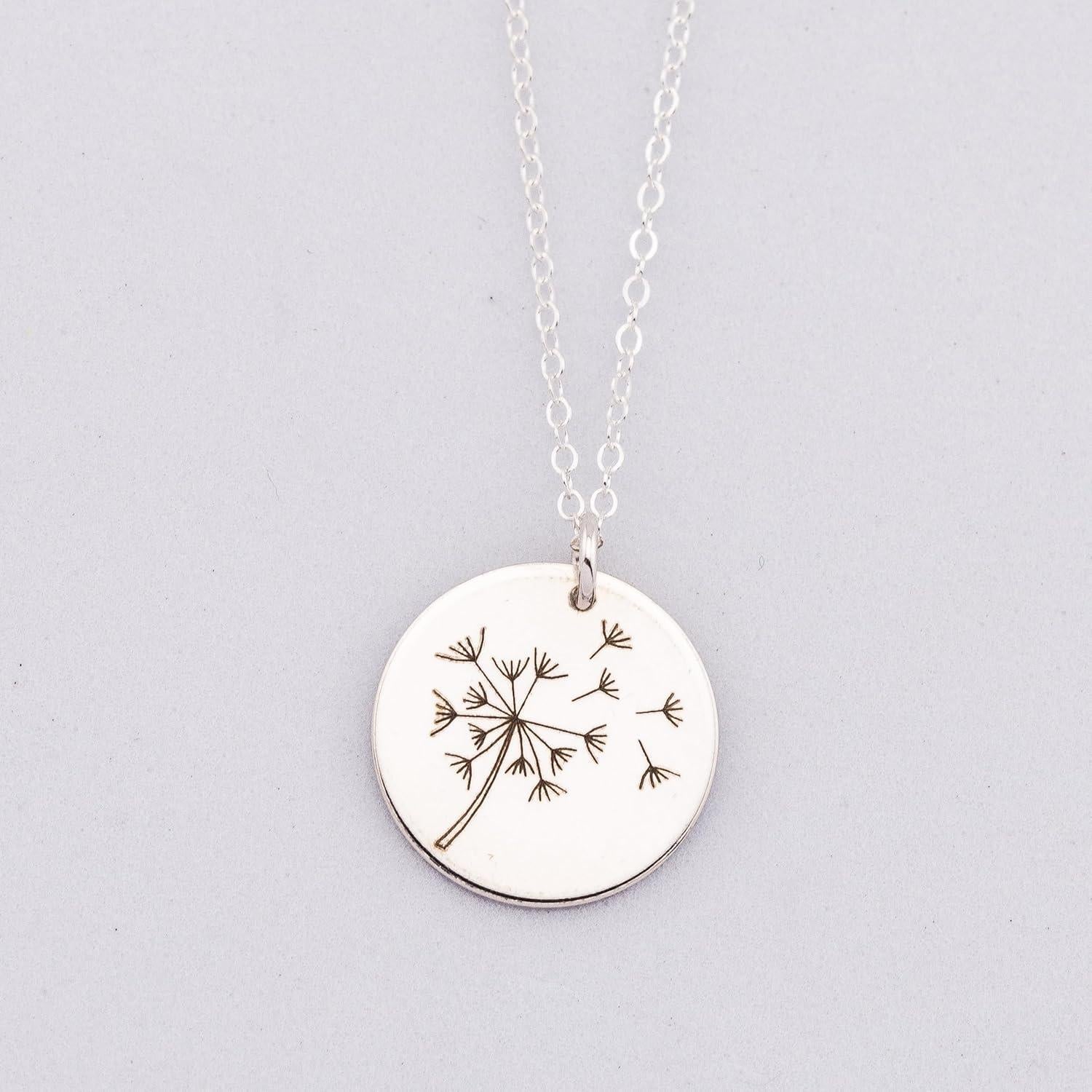 Collar Diente de León HotMixCold en Plata 925 u Oro 14K