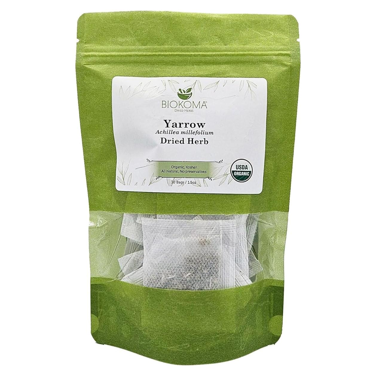 Té de Hierbas Biokoma Milenrama Orgánico 30 Bolsitas 42.52g