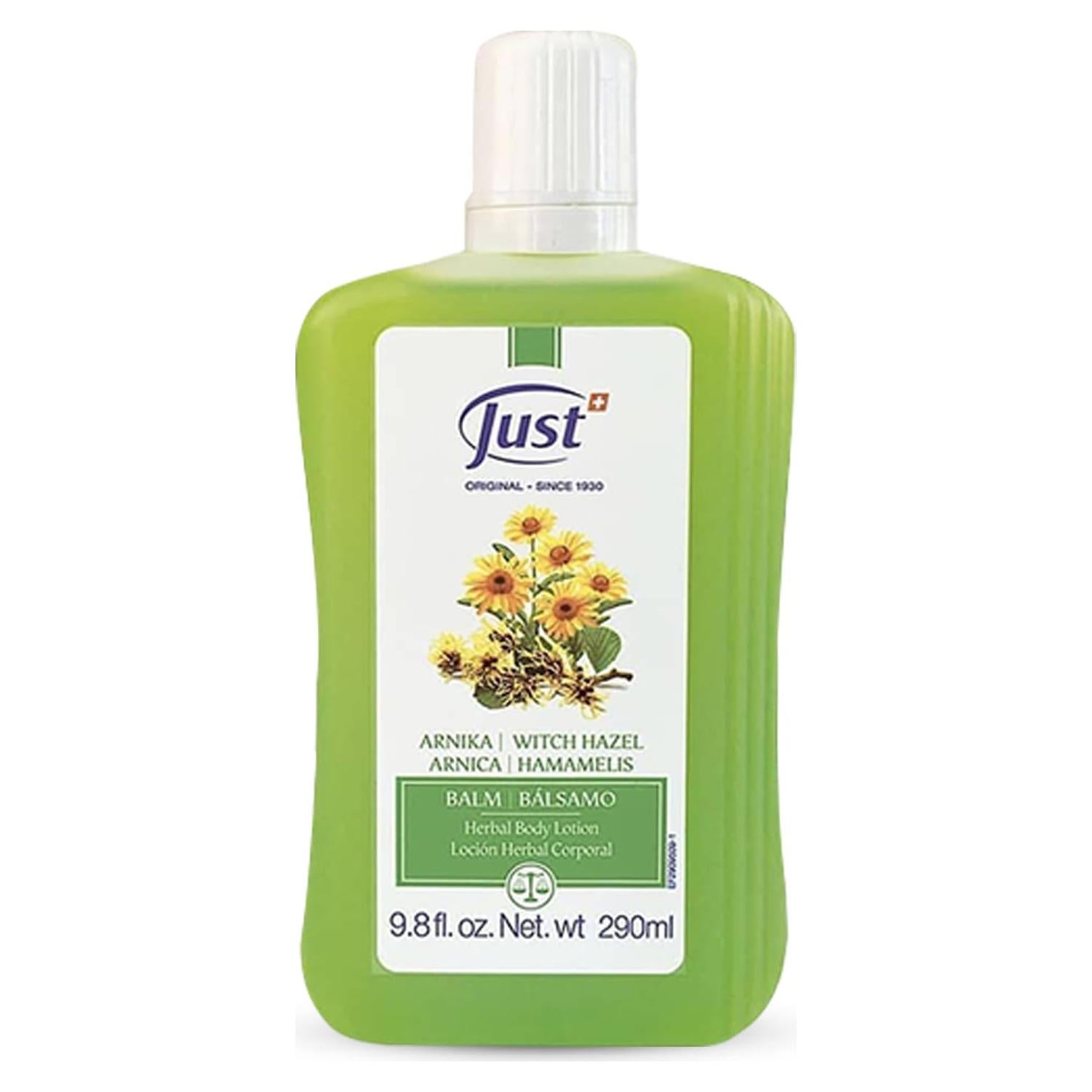 Bálsamo Corporal de Árnica Swiss Just 290ml Alivio Muscular