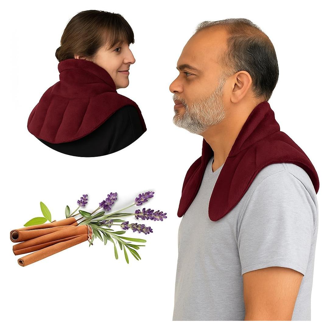 Envoltura de Calor y Frío Herbal Concepts para Cuello Malva