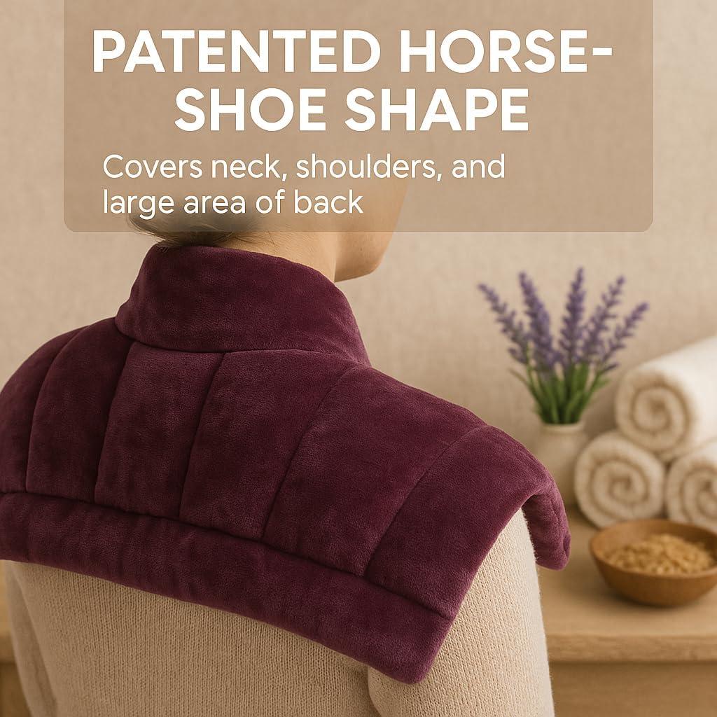 Envoltura de Calor y Frío Herbal Concepts para Cuello Malva