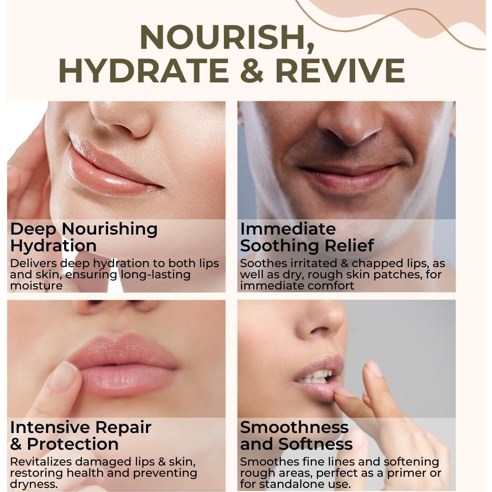 Bálsamo Labial Orgánico Thena 3 Pack Hidratante Vainilla