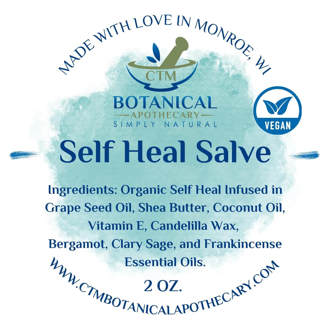 Ungüento Sanador Natural 2 Oz - Hecho a Mano Vegano