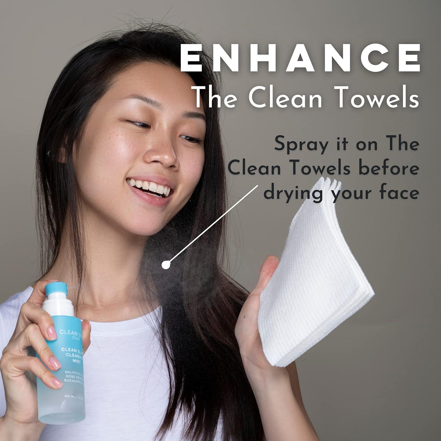 Mist Limpiador Clean Skin Club 150ml | Ácido Salicílico + Rosa