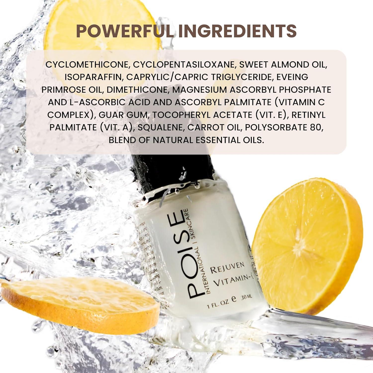 Suero Facial POISE Cuidado de la Piel 30ml Vitamina C E A