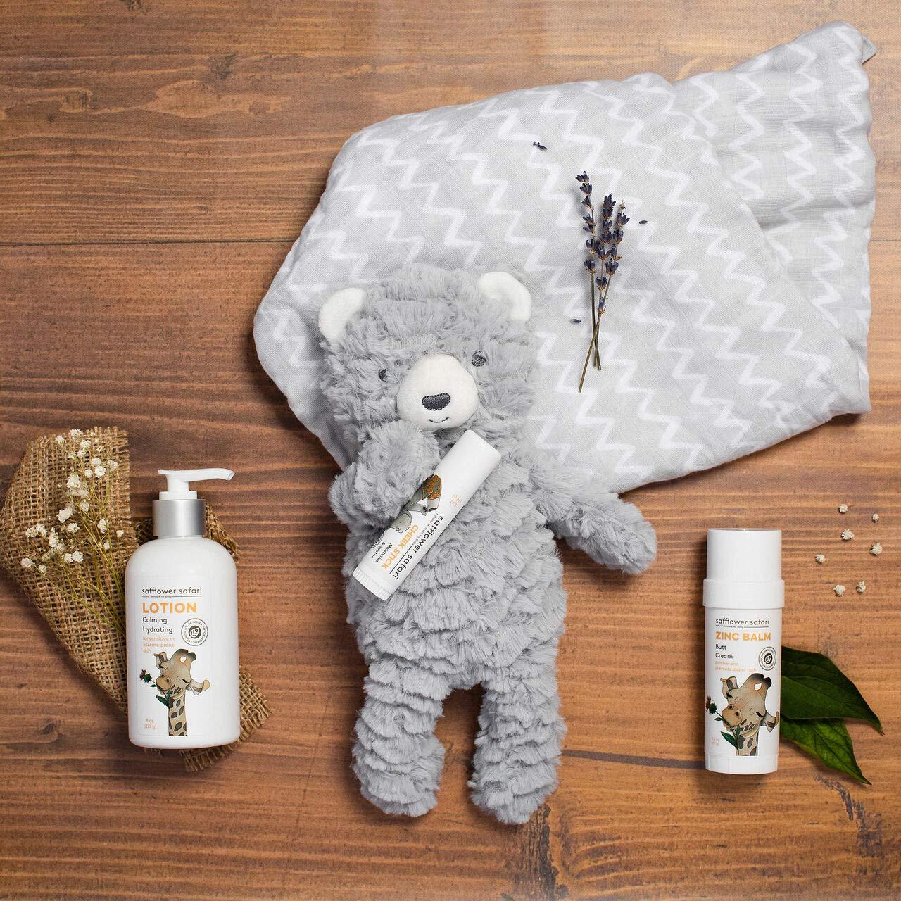 Bálsamo de Zinc Natural para Bebés Safflower Safari 109g