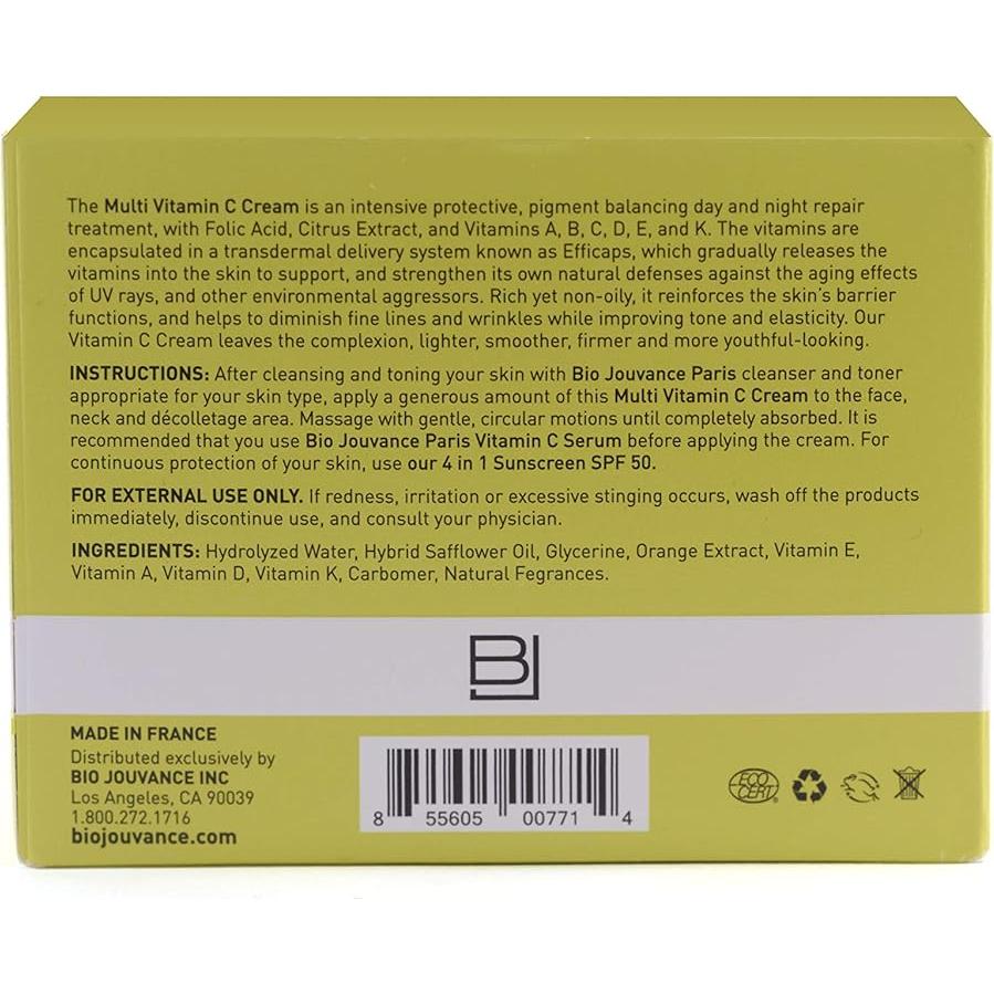 Crema Multi Vitamina C Bio Jouvance 30ml - Antienvejecimiento