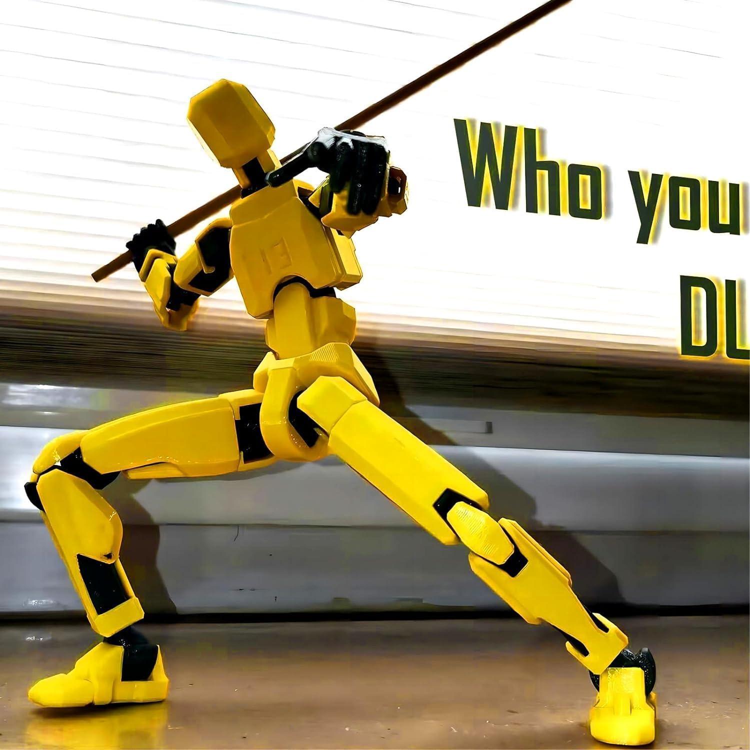 Conjunto de Figuras de Acción Titan 13 Nova 13 Amarillo