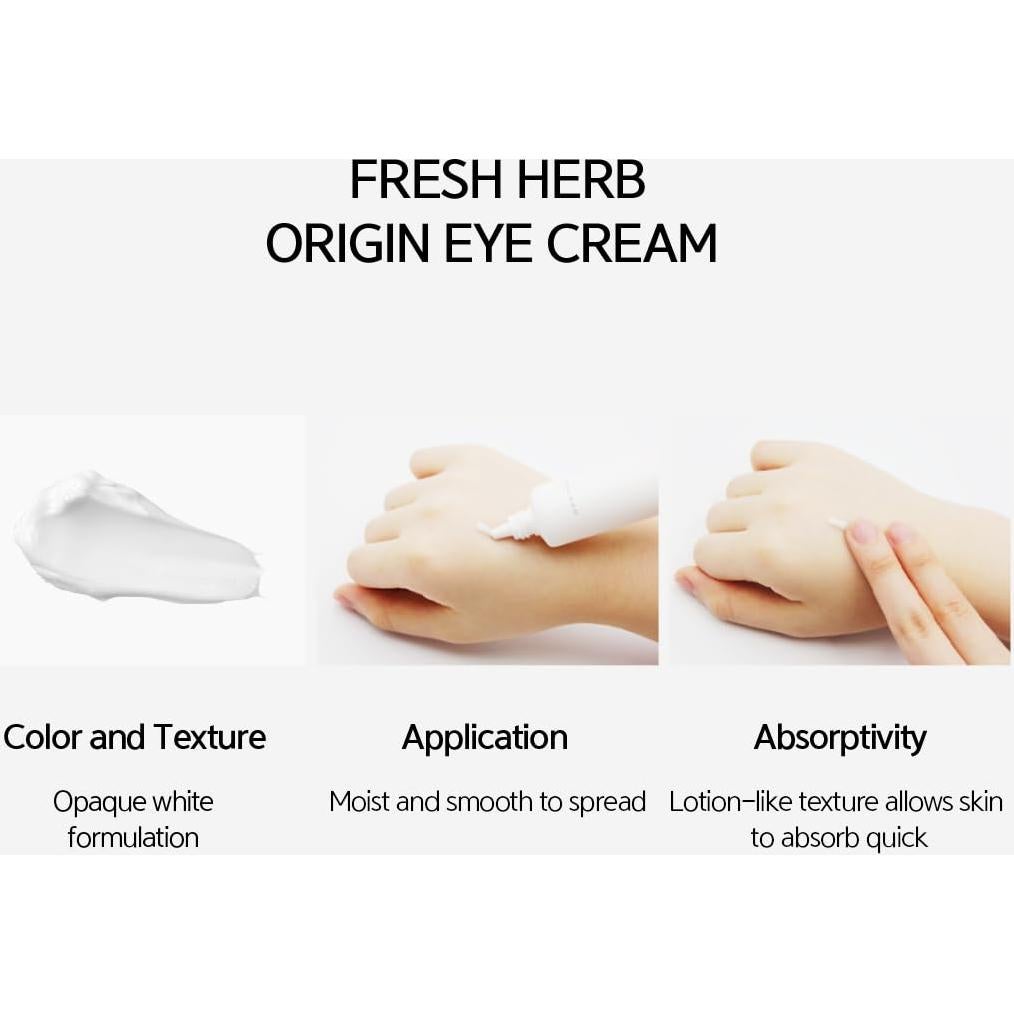 Crema para Ojos NACIFIC Fresh Herb 30ml - Antiarrugas y Aclaradora