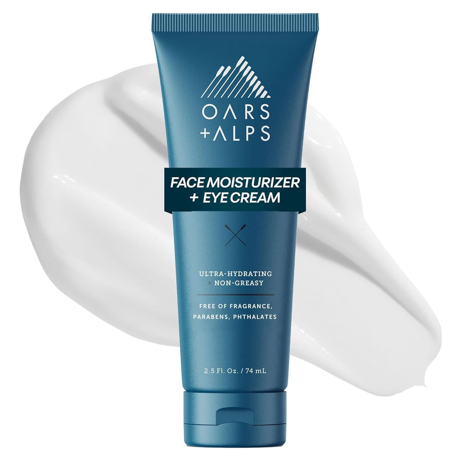 Hidratante Facial y Crema para Ojos Oars + Alps 74.8 ml