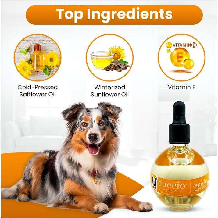 Aceite Revitalizante para Uñas y Cutículas de Perro Warren London - Hidratante y Fortalecedor con Vitamina E