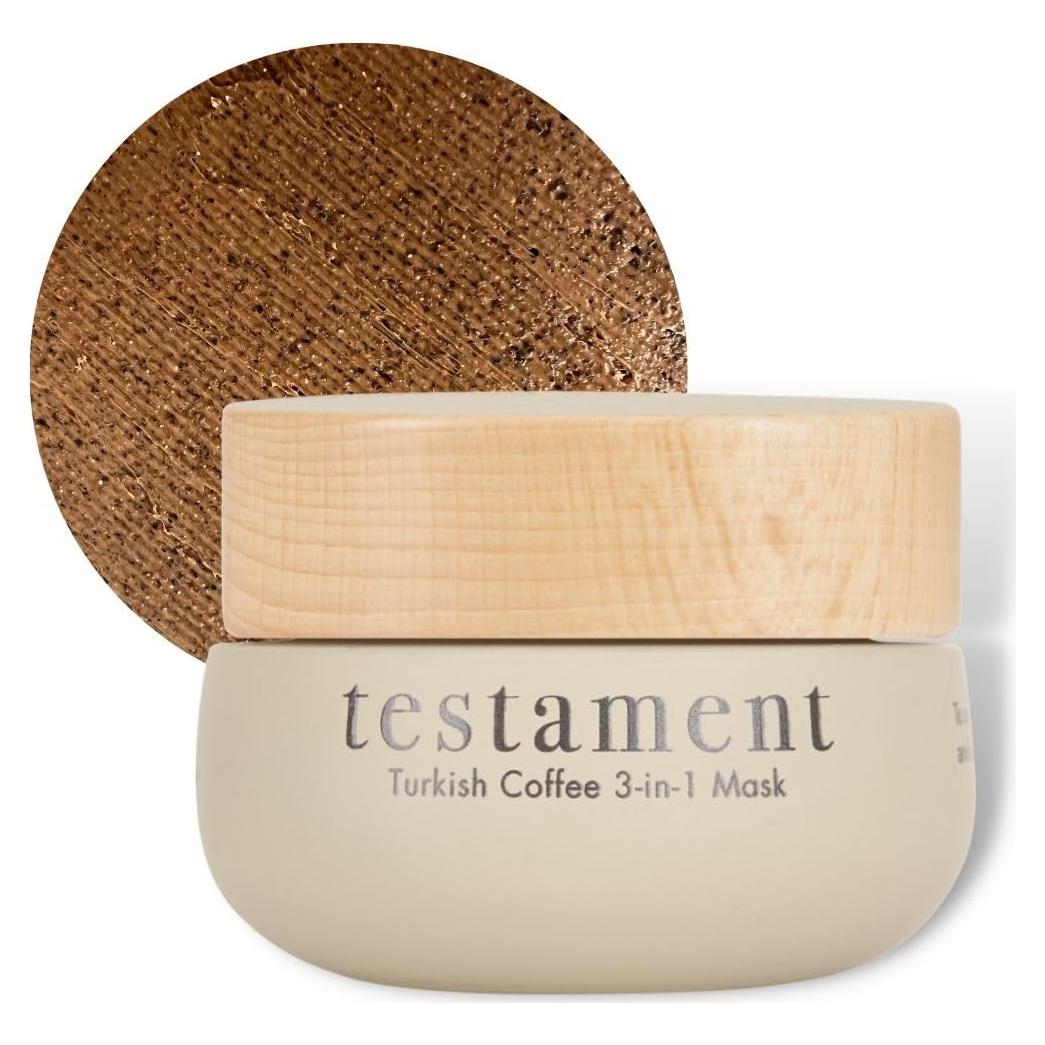 Mascarilla Antienvejecimiento Testament Beauty con Café y Ceramidas