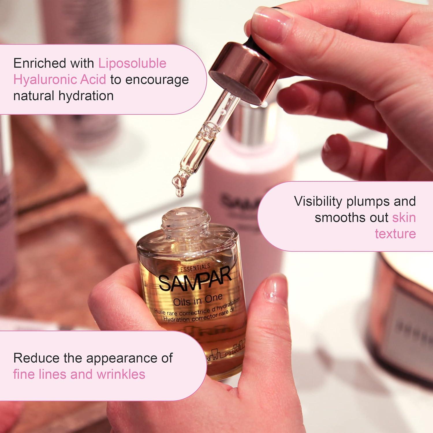 SAMPAR Aceite Corrector Hidratante 28.35 ml - Ácido Hialurónico