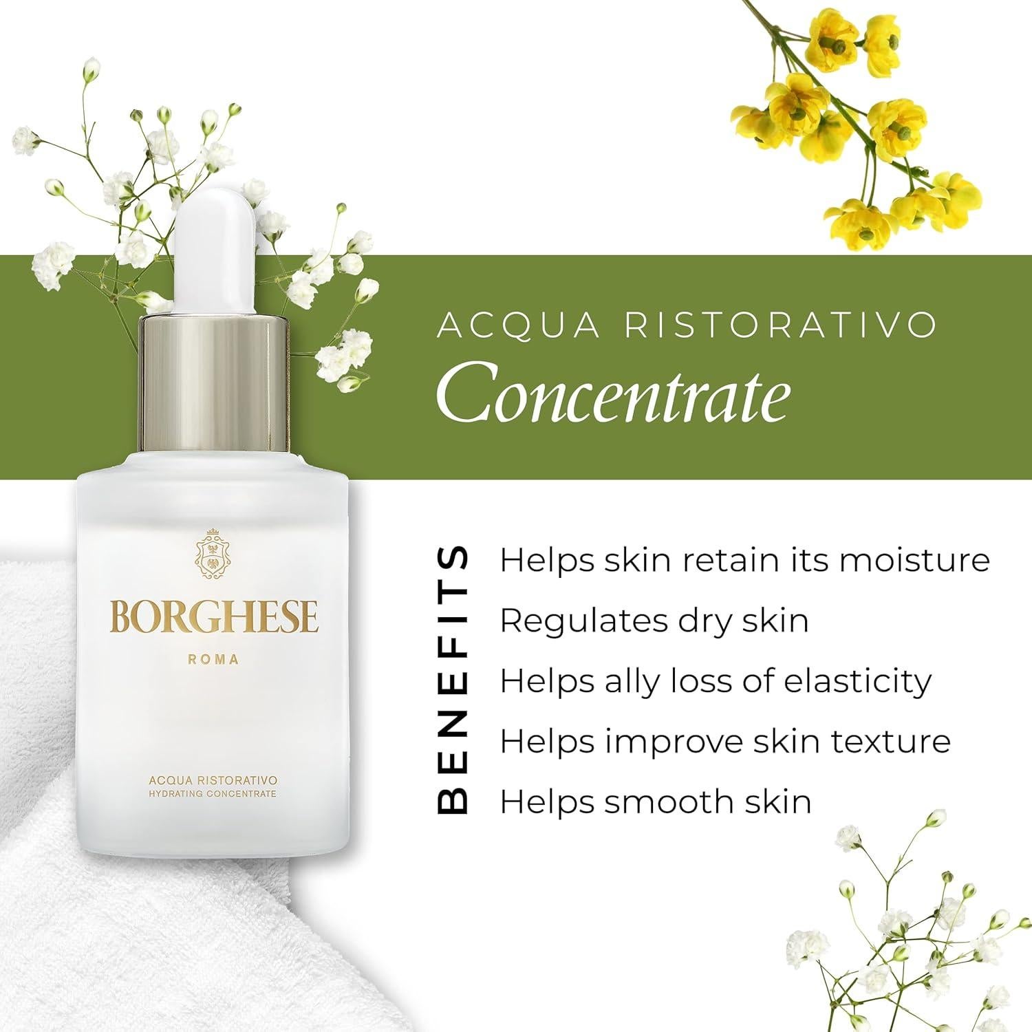 Suero Hidratante Borghese Acqua Ristorativo 149g