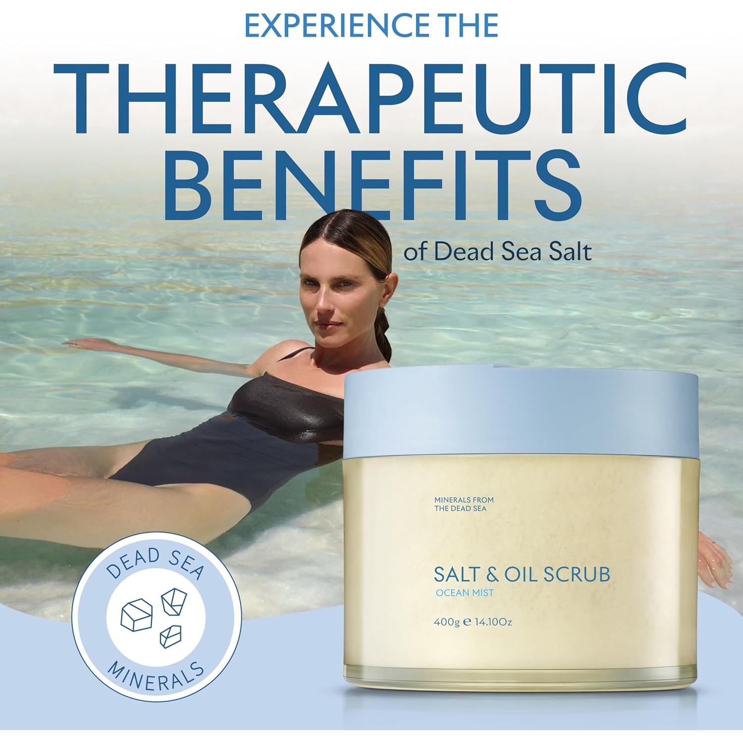 Exfoliante Corporal SEACRET con Minerales del Mar Muerto 417ml