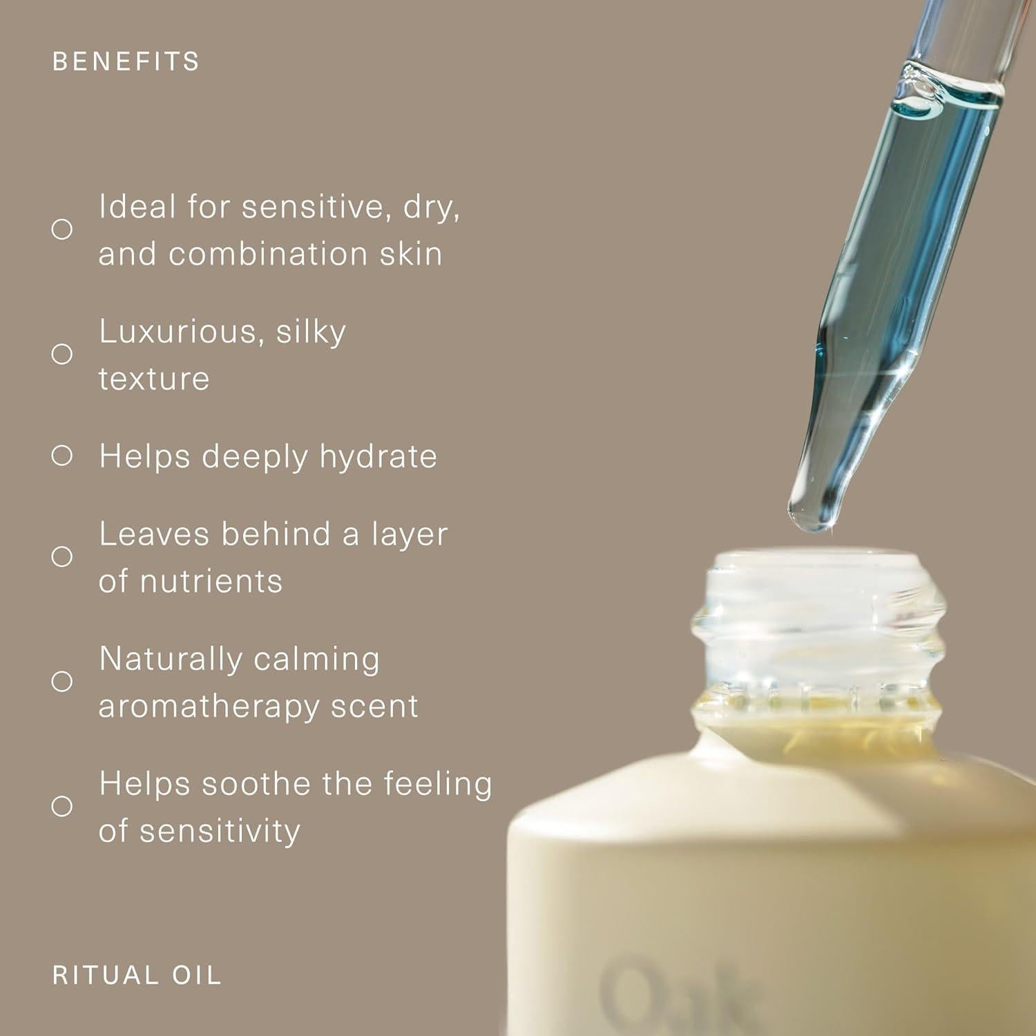 Aceite Facial Oak Essentials 29.57 ml - Tanaceto Azul Vitamínico