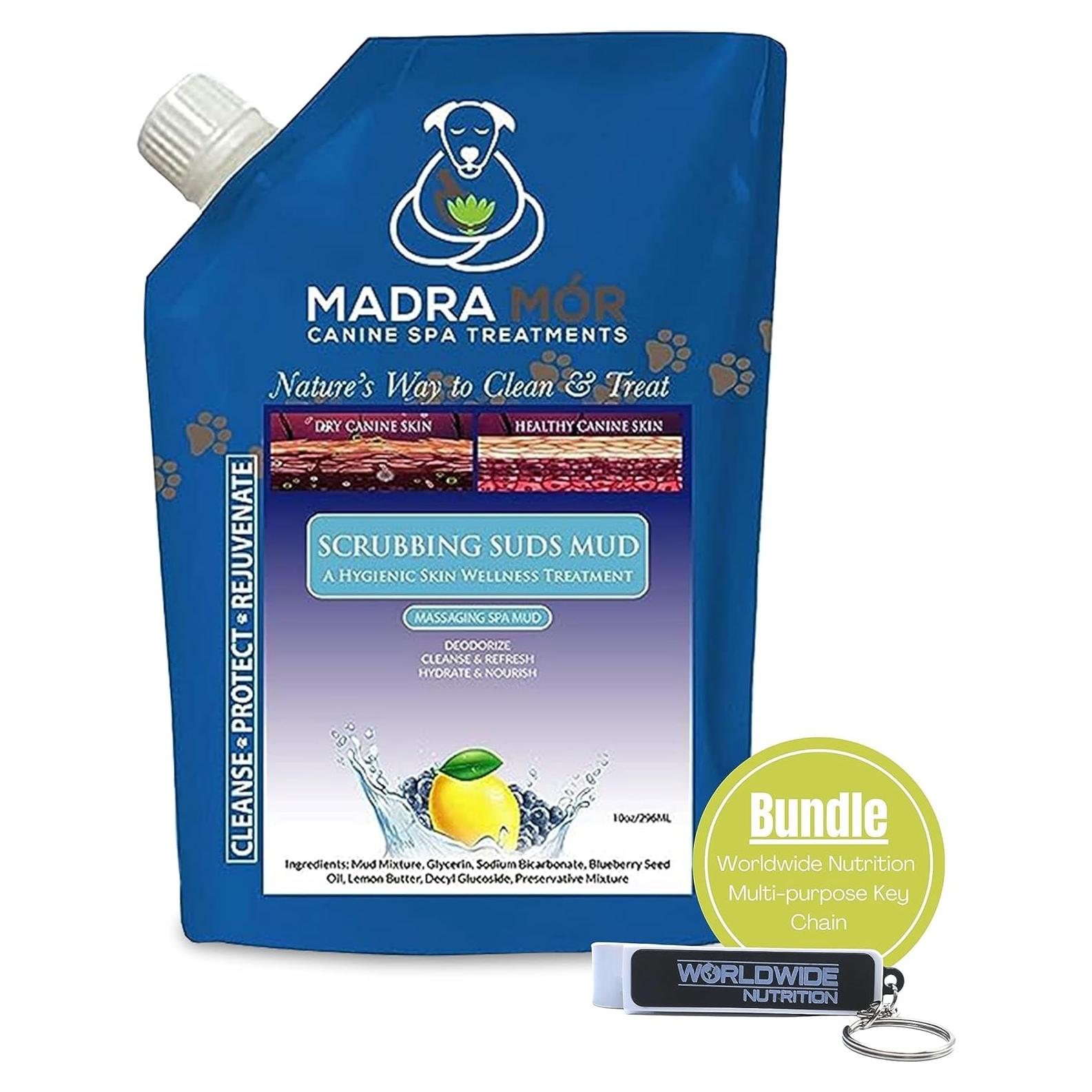 Jabón Exfoliante Madra Mor 10oz (283.5g) para Perros